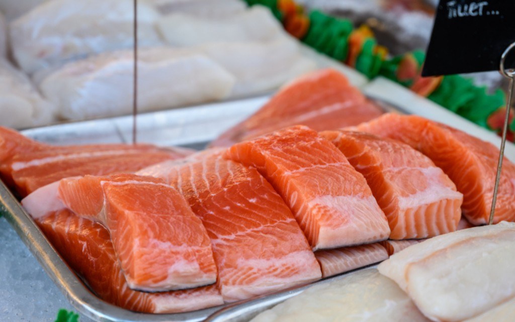 Salmon fillets